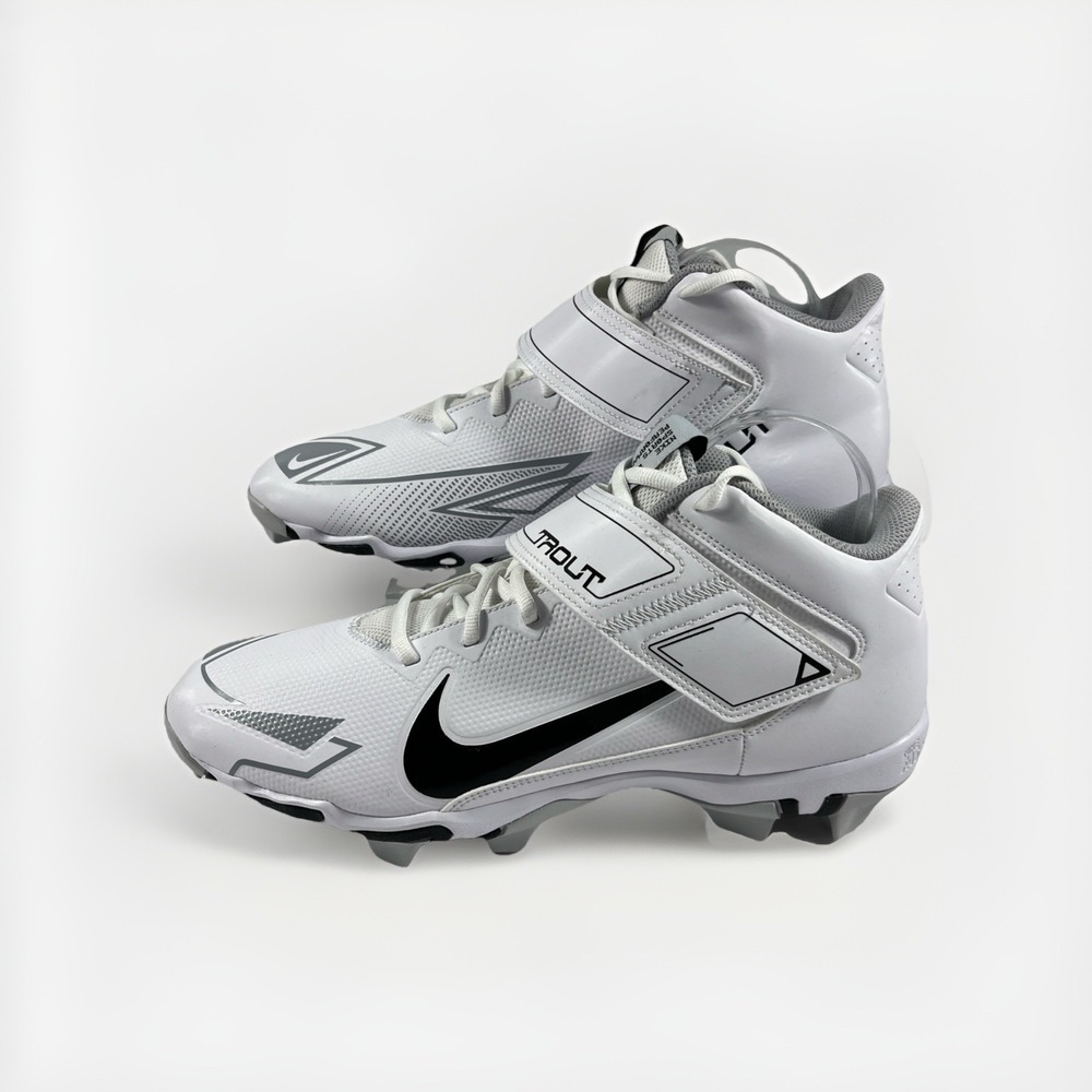 Nike Force Trout 8 Keystone Baseball Cleats CZ5911 100 Red/White Men's Sz 13